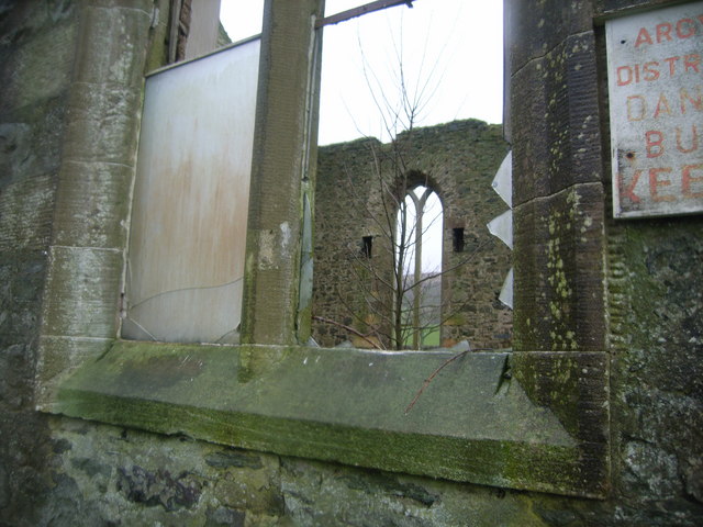 "Abandoned Church - view through broken window" by Nicholas Mutton